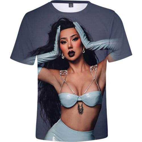 Cool 3D Anime Tshirt Nikita Dragun Summer Preppy Style Men/Women 3D T-shirt Streetwear Youthful vitality Retro Innovation Tops