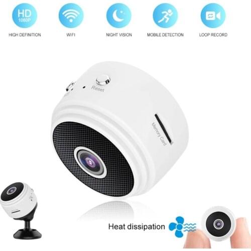 Mini IP Camera Recorders Wireless WiFi HD 1080P Action Camera Network Monitor Security Camera A9 Plus Mini Camera / V380 Pro App
