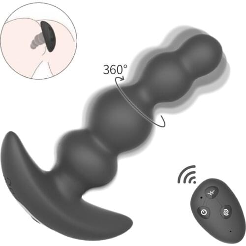 Soft Silicone Anal Plug Safety Butt Plug Anal Bead Vibrator Adult Products Prostate Massage Stimulator Male Masturbation Device