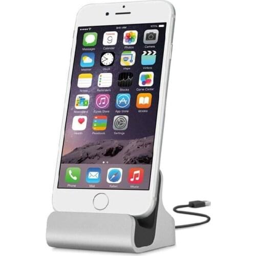 Desktop Charger Dock Station USB Sync Adapter Mobile Smart Phone Charging Device For iPhone 11 XR XS max X 8 7 6s plus or type-C