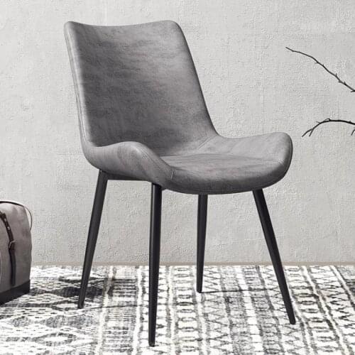 Nordic Leisure Dining Chair Industry Style Discussion Chair, Stool, Iron Art, Retro Back Restaurant, Coffee And Milk Tea Shop, H