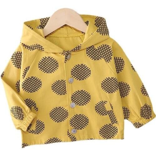 New Spring Autumn Baby Girl Clothes Fashion Children Boys Sport Hooded Jacket Toddler Casual Costume Infant Coat Kids Sportswear