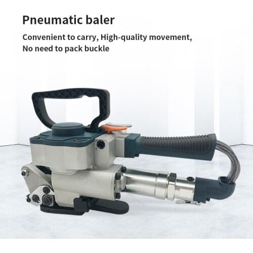 Pneumatic Strapping Tool B19 Hand Held Strapping Machine for 1/2''-3/4'' PP/PET Belt Carton Wooden Industrial Box Packing