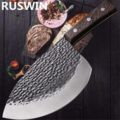 Fishing Butcher Knife Meat Cleaver Seafood Market Aquatic Fish Knife Professional Tool Cooking Kitchen Knife Sharp Slaughter