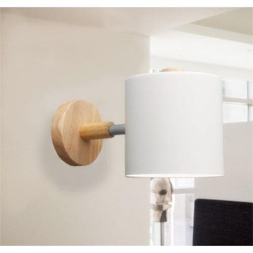 Nordic Retro Bedside LED Wall Lamp Art Brass Foyer Background Bedroom Restaurant Aisle Wall Sconce Lighting Free Shipping