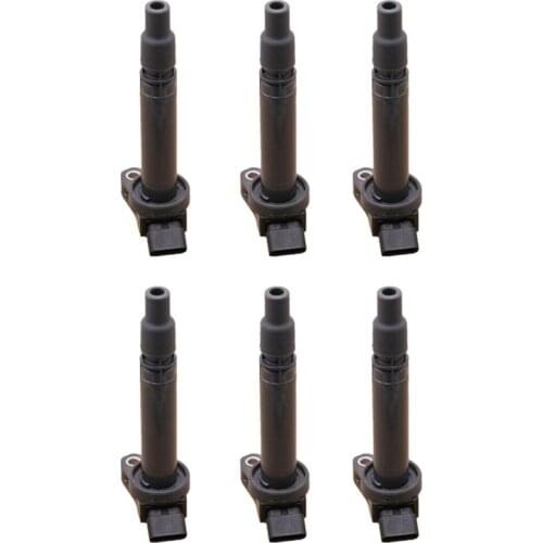 6Pcs/Set Ignition Coils Replacement for Lexus GS300 GS350 for Toyota Highlander 4RUNNER UF507 90919-02250