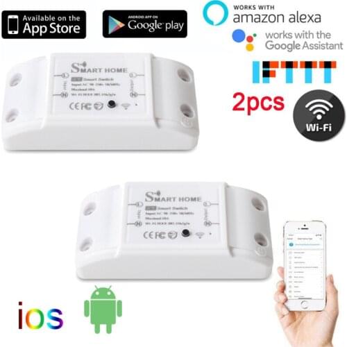 Dohome Smart Switch Universal Breaker Timer Smart Life APP Remote Control Outlet Socket Module Support Alexa/ Google Home