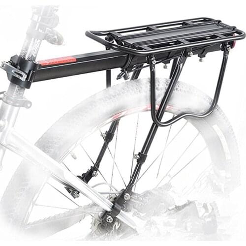 20-29 inch Bike Rack Aluminum Alloy 100KG Luggage Rear Carrier Trunk for Bicycles MTB Bike Rear Shelf Cycling Bicycle Racks