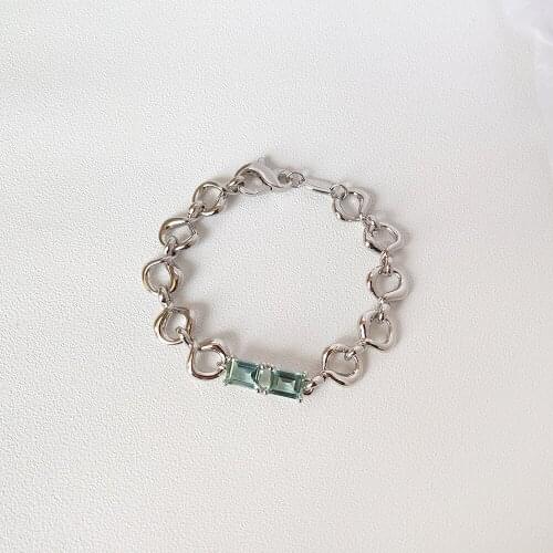 Bracelet female design sense combination gemstone bracelet clavicle bracelet fashion simple bracelet