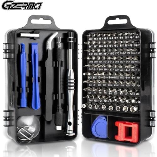115 in 1 Screwdriver Set of Screw Driver Bit Set Multi-function Precision Mobile Phone Repair Device Hand Tools Torx Hex