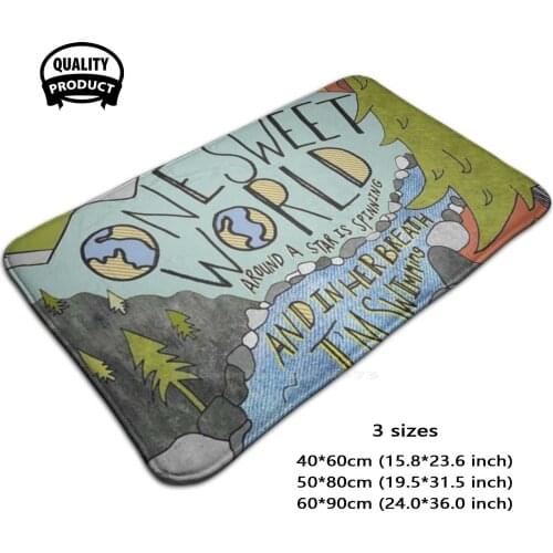 One Sweet World Dmb : 2020 3D Household Goods Mat Rug Carpet Foot Pad Music Show Concert Vintage Health World Dave Matthew Band