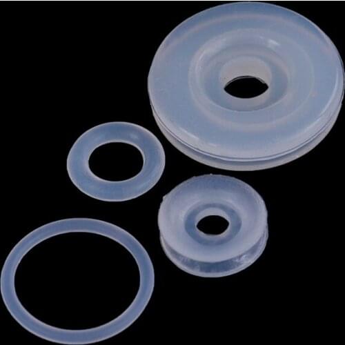 4pcs/set Seal Gasket Electric Pressure Cooker Parts Silicone Ball Float Valve Seal Ring