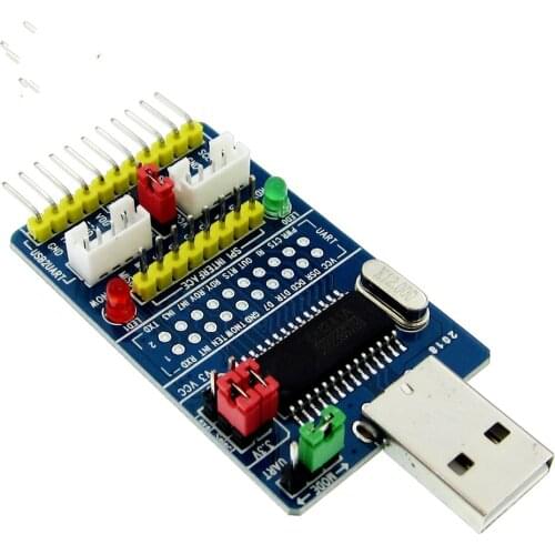 CH341A USB to I2C/IIC/SPI/UART/TTL/ISP Adapter EPP/MEM Converter