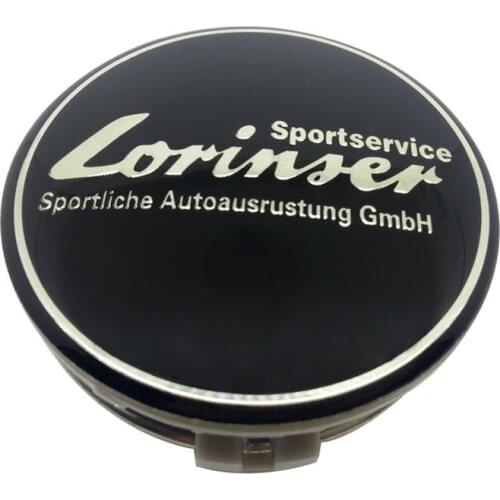 Car Accessories Tire Hub Caps For Mercedes Benz Lorinser W210 W211 W124 W168 W203 W204 W124 W205 G500 S320 Wheel Caps Emblem