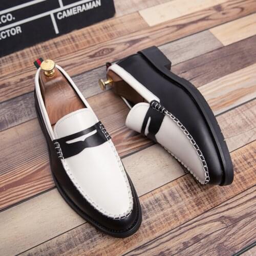 CIMIM Brand Business Formal Luxury Men Dress Shoes Comfortable Fashion Casual Lazy Drive Leather Shoes Italy Office Men Loafers