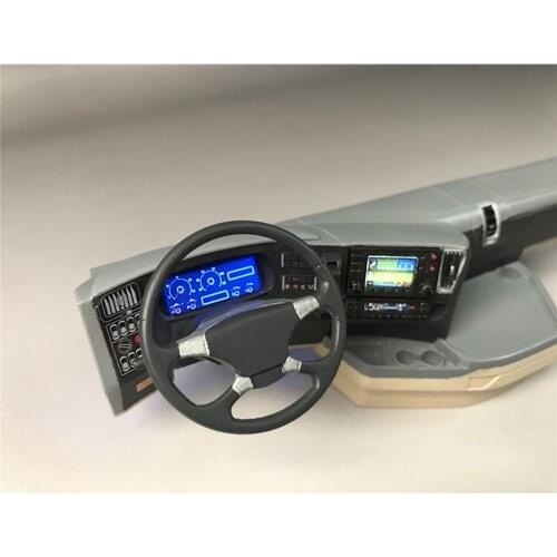 ​ DIY Modification Parts Durable Plastic Internal Center Cab Left Right Console Cabin for 1/14 Tamiya Scania R620 56323 RC Truck