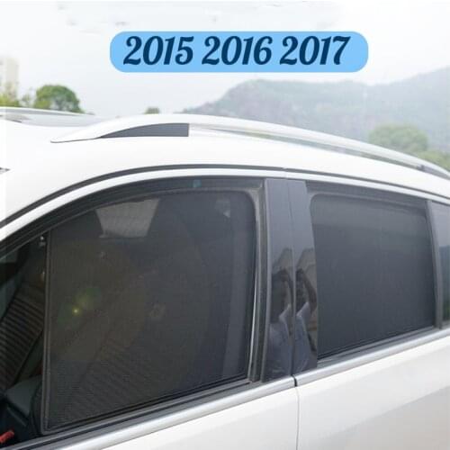 For Infiniti QX50 2015 2016 2017 Car Window Magnetci Shade Visors Sunshield Protective Cover Sunproof Gauze Mesh Accessories