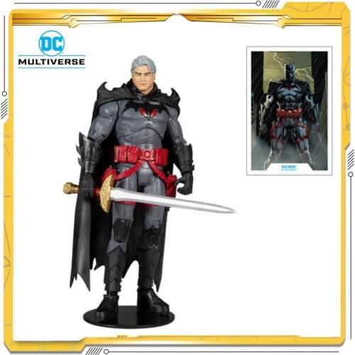 7inch Mcfarlane DC Flashpoint Batman Thomas Wayne Model Toy Action Figures Toys For Children Gift