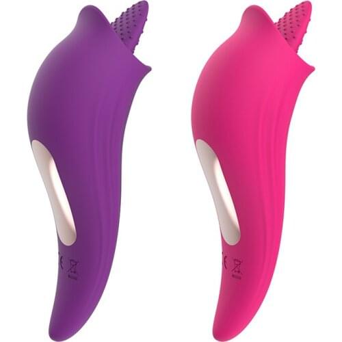 Clit Licking Vibrator Blowjob Tongue Vibrating Nipple Massage Oral Sex Clitoris Stimulator Vagina Orgasm Sex Toy for Women