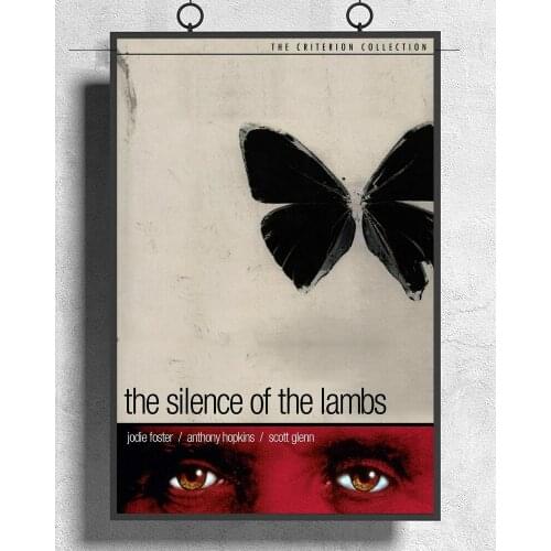 L324 THE SILENCE OF THE LAMBS Movie (2) Silk Fabric Poster Art Decor Indoor Painting Gift