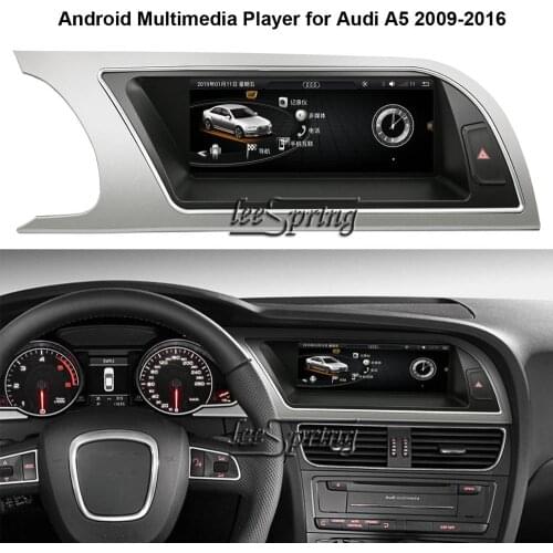 8.8 inch IPS Touch Screen Android Multimedia Player for Audi A5 2009-2016 with GPS Navigation