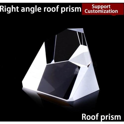 Right-angle roof prism 33.5mm rotating image prism special k9 material suitable for optical light path can be customized