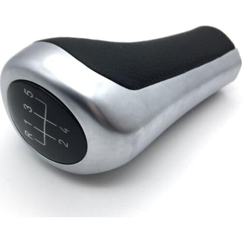 New 5 6 Speed Manual MT Gear Silver Shift Knob For BMW 1 3 5 6 Series E60 E63 E83 E84 E90 E91 E30 E32 E34 E36 E38 E39 E46 E53