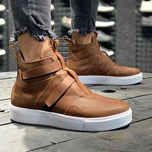 Knack Sports Boots 033 Tan Casual Male Shoes New Season New Creation Spring Summer Cool Comfortable
