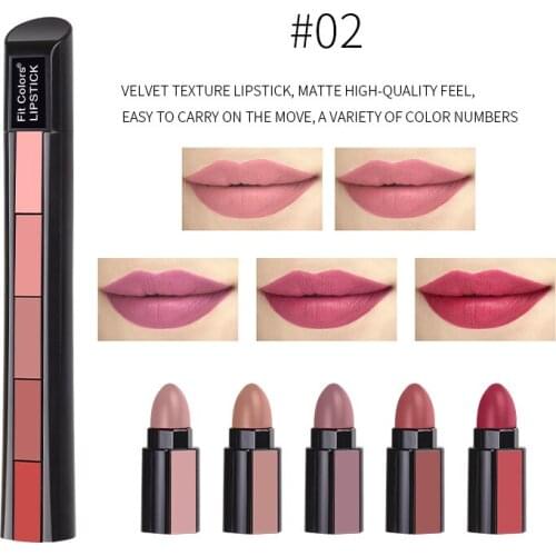 Long Lasting Soft Waterproof Lipstick Lipstick Matte Velvet Lipstick Lip Makeup Cosmetics Matte Lipstick