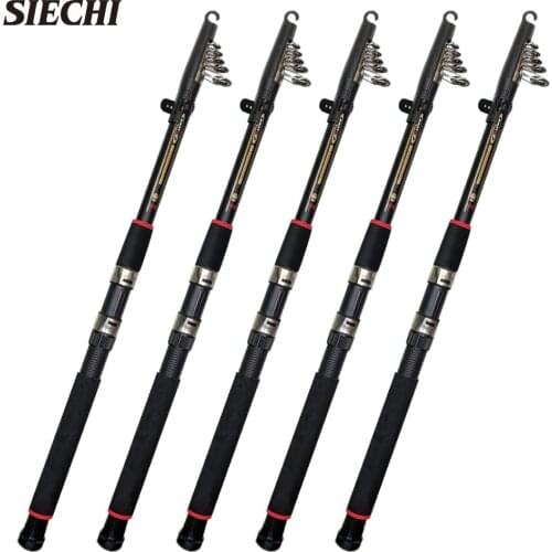 Telescopic Sea Fishing Rod Spinning 5 Layers FRP Carbon Fiber Travel Boat Carp Feeder 1.8M 2.1M 2.4M 2.7M 3.0M 3.6M