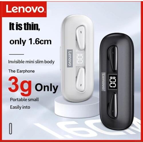 Lenovo XT95 TWS Bluetooth Headphone Ultra Thin Touch Control Wireless Earphones Dual Mic Digital Display Headset Sport Earbuds
