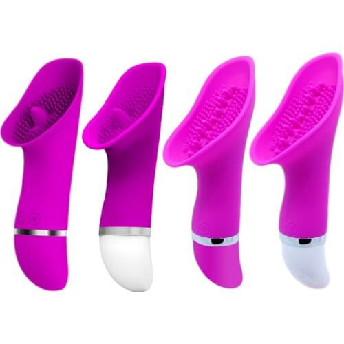 30 Speed Tongue Clitoris Stimulator Vibrator Silicone Oral Vibrator Masturbator for Women Adult Sex Toys G-spot Nipple Sucker