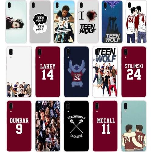 122FG Teen Wolf Stilinski 24 McCALL 11 LAHEY gift Soft Silicone Tpu Cover phone Case for Meizu Pro 7 Plus X8 C9 Pro Note 9 case