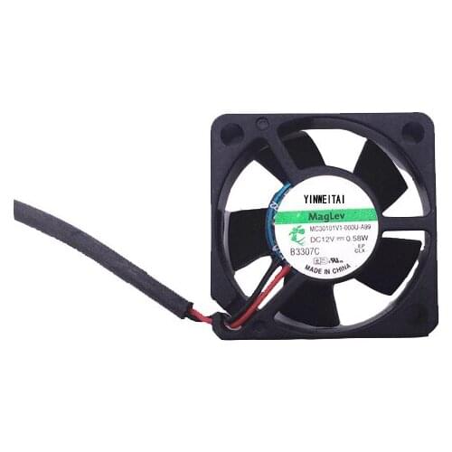 2pcs fan for SUNON MC30101V1-0000-A99 0.58W ADDA AD0312MB-G50 DC 12V 0.12A Server Square axial case cooling Fans 30x30x10mm 3cm