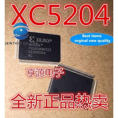 2PCS XC5204 XC5204-6PQ100C QFP100 in stock 100% new and original