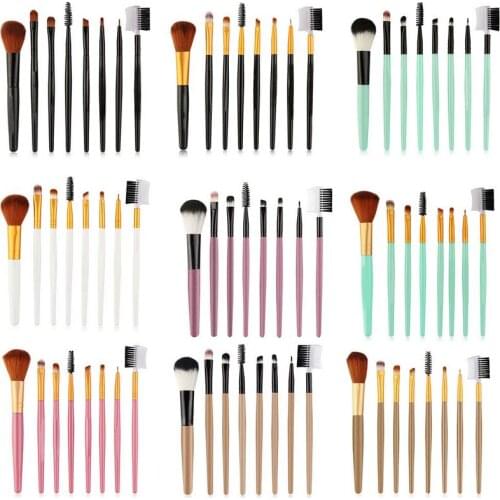 8Pcs/set Makeup Brushes Tools Kit Power Foundation Blush Eye Shadow Cosmetic Eye Make Up Brush Set Maquiagem