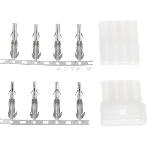 Antenna Tuner Connector 4 Pin Plug Male Female for ICOM AT-120 Radio Diy Kit