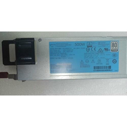 For HP DL360G9 380G9 power supply 500W 723594-001 754377-001 720478-B21