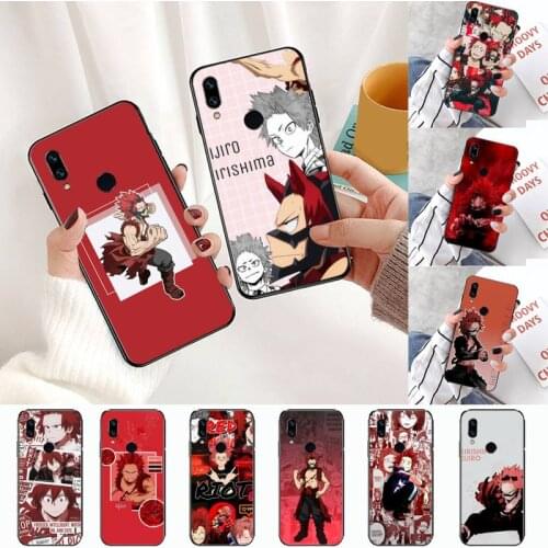 Eijiro Kirishima Boku My Hero Academia Phone Case For Xiaomi Redmi Note 4 4x 5 6 7 8 pro S2 PLUS 6A PRO