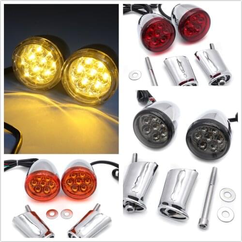 Running Brake Turn Signal Light Rear Indicator For Harley Davidson Sportster 1992-up Aftermarket Free Shipping Motorcycle Parts