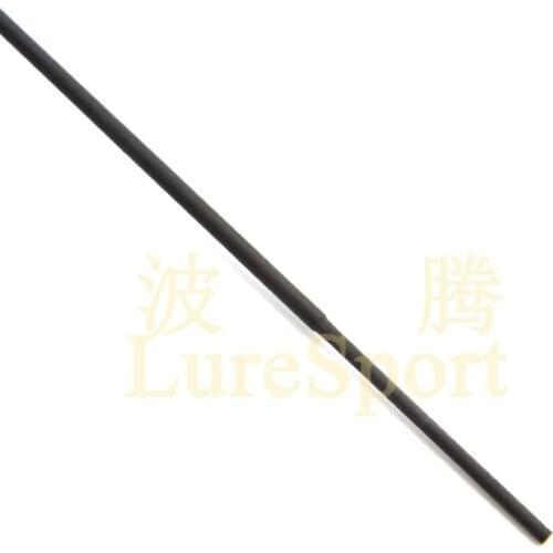 LureSport 3pcs 43cm Solid carbon rod blank with Step no paint Rod building components Fishing Pole Repair DIY Accessories