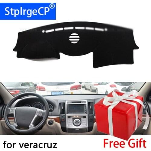 For Hyundai Veracruz ix55 2006-2015 dashboard mat Protective pad Shade Cushion Pad interior sticker car styling accessories