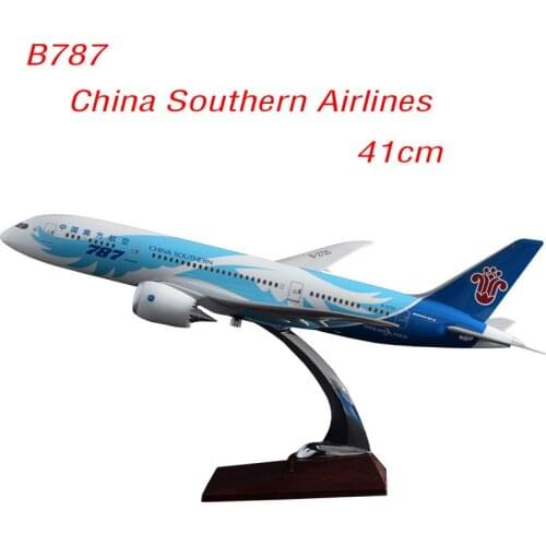 Resin Airplane Model China Southern Airlines 41cm Aviation Model Static Display Creative Gift Mini Toys Boys Adult Collection