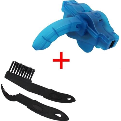 Bicycle Chain Cleaner Scrubber Brushes Mountain Bike Wash Tool Set Cycling Cleaning Kit Bicycle Repair Tools Bicycle Accessories