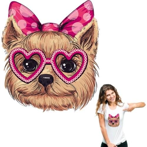 Sticker On Clothes Cute Cat Patch For Girls Dresses Eco-Friendly Stripe Clothing Stickers Diy T-Shirt Washable Patches