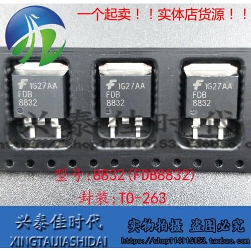 Original new 5pcs/ 8832 FDB8832 80A/30V TO-263