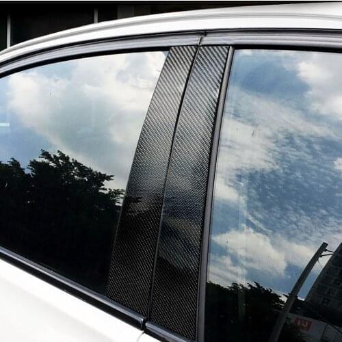 It Is Suitable For BMW Old X5 E70 The Carbon Fiber (2008-2013) B Pillar Paste + Start Button Red