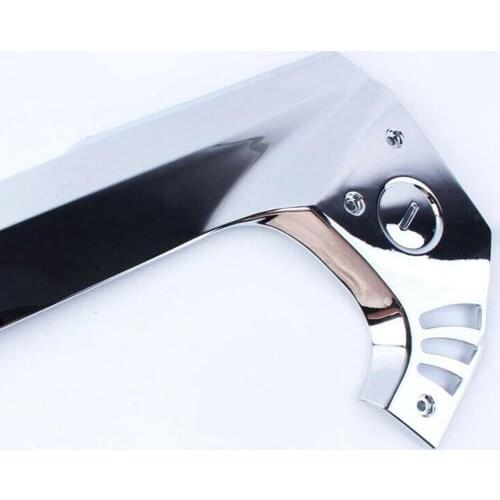 Right & Left Fairing Lower Rear Frame Covers for Honda GL1800 2001-2011, Chrome