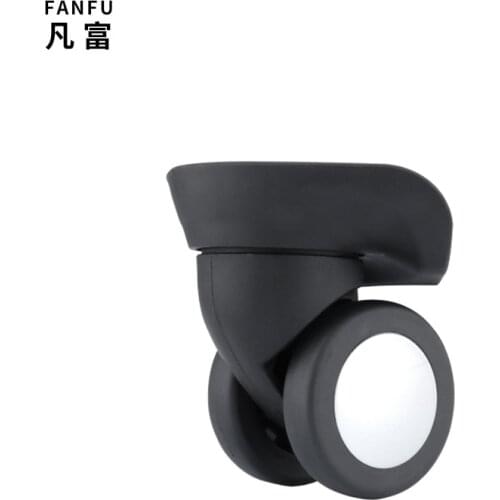 Manual repair and replacement of luggage accessories wheel makeup trolley universal wheel casters luggage pull wheel accessories