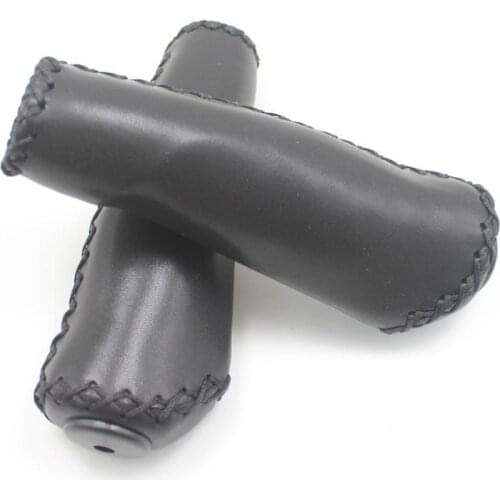 Bicycle Grips Ergonomic Microfiber Leather Grip 95/135mm Cycling 1 Pair Comfortable Handlebar Grips Cover Bike Part